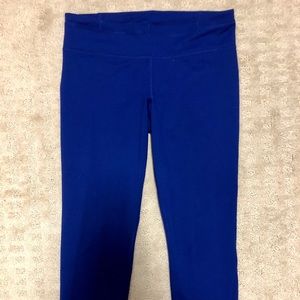 Royal Blue Under Armour Crop Leggings